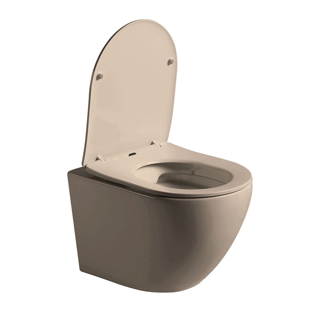 Приобрести vincea унитаз подвесной globo, ультратонкое сиденье, микролифт, капучино матовый vt1-14smc