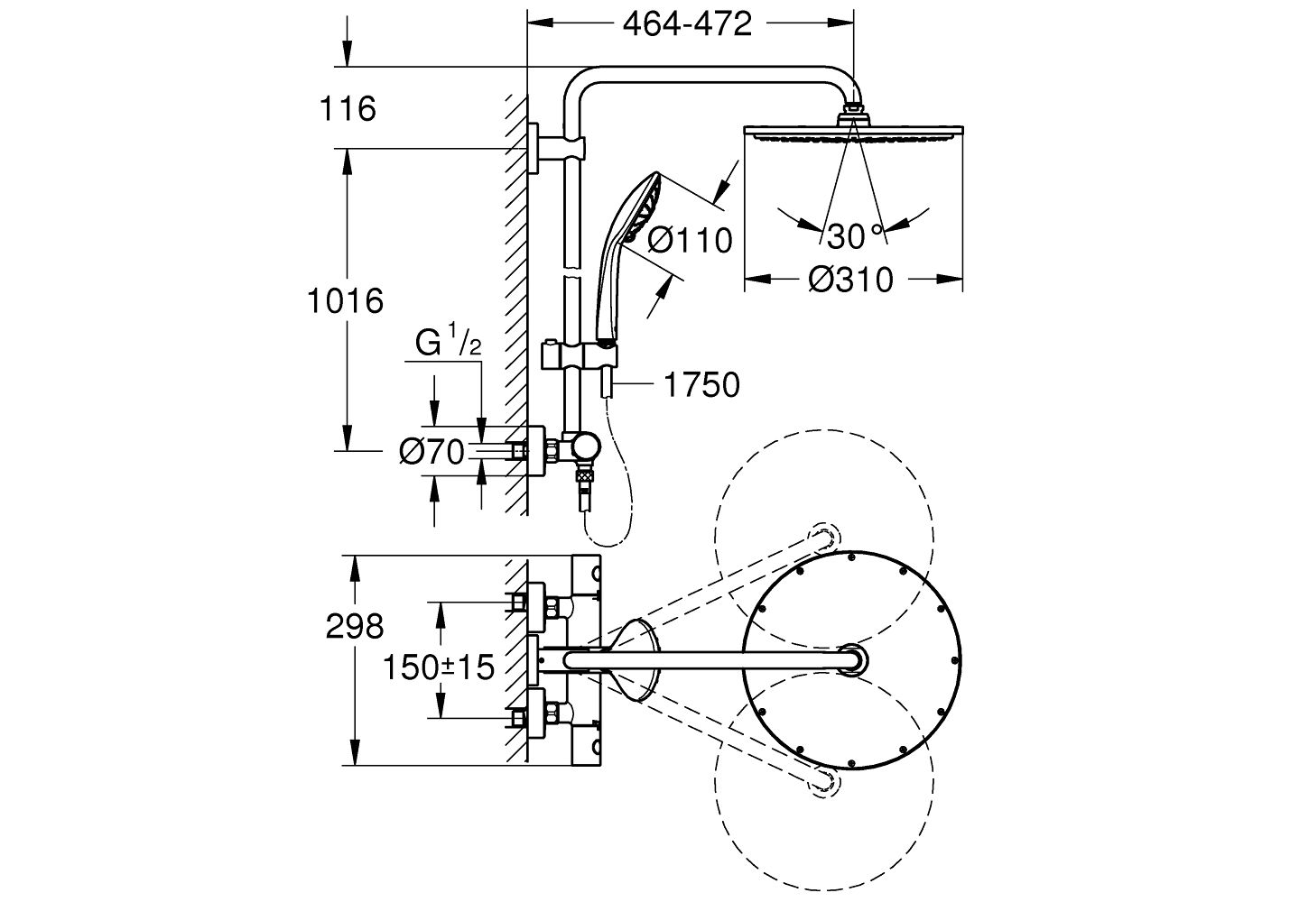 Приобрести смеситель для раковины azario ability черный az-vqr168331pa