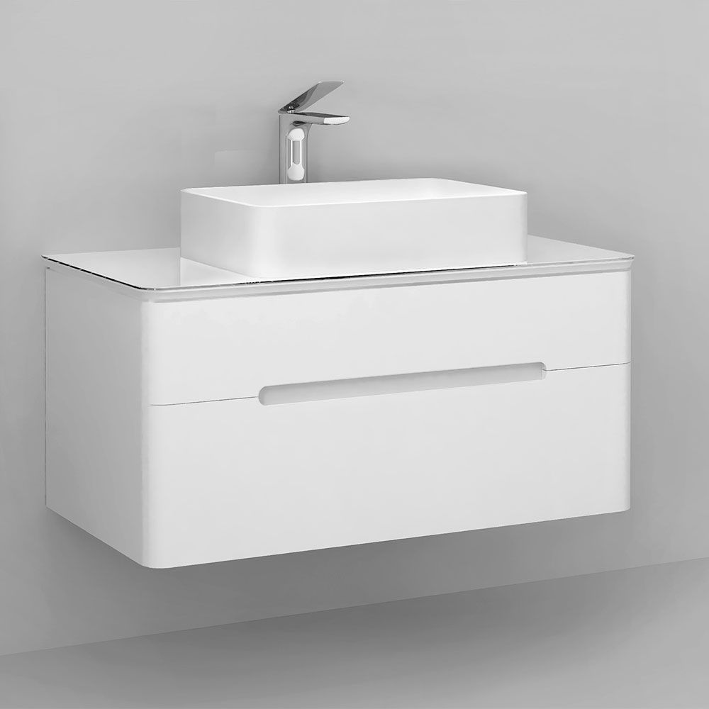 Приобрести jorno тумба подвесная bosko 100 см со столешницей, белая