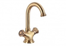 Смеситель для раковины Bronze de Luxe Royal 21981/1, бронза