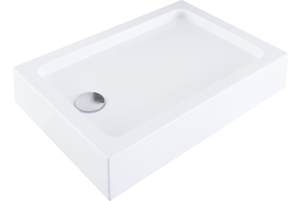 Приобрести aquanet душевой поддон gl180 100x70 см, белый