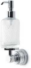 Boheme Дозатор жидкого мыла Aura, хром\кристаллы 10247-CR