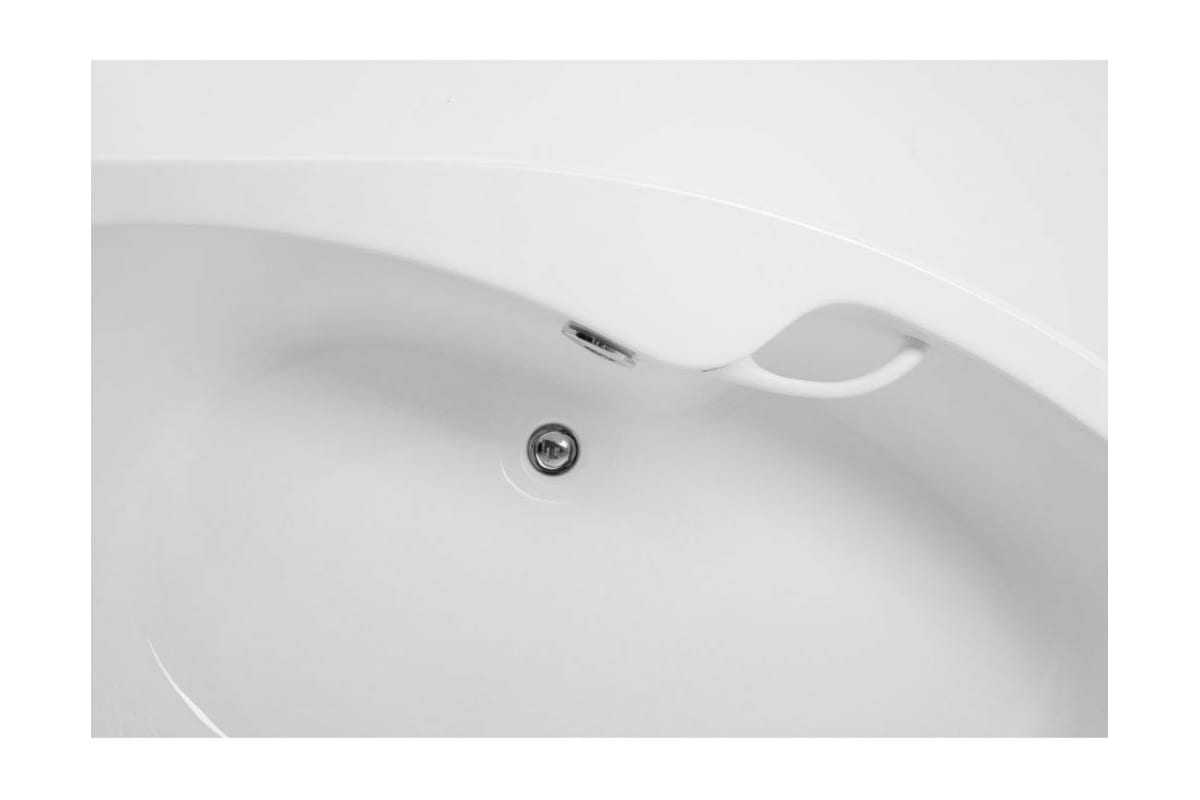 Приобрести aquanet акриловая ванна capri 160x100 см, белая, правая