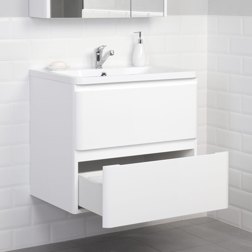 Приобрести тумба подвесная итана roberto 70, с раковиной adel 70.