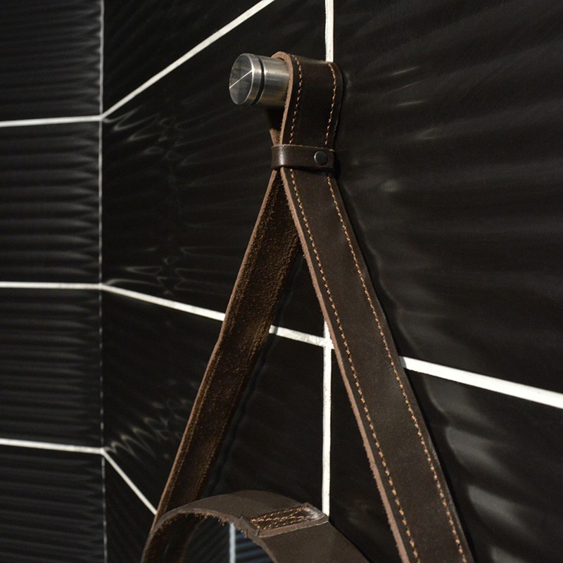 Приобрести azario зеркало капитан d510 бесконтактный сенсор, коричн кожа