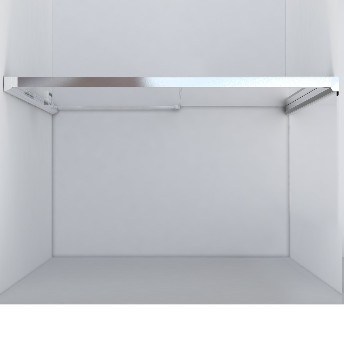 Приобрести vincea душевая дверь lugano 150 см, прозрачное, черная vds-1l150clb-1