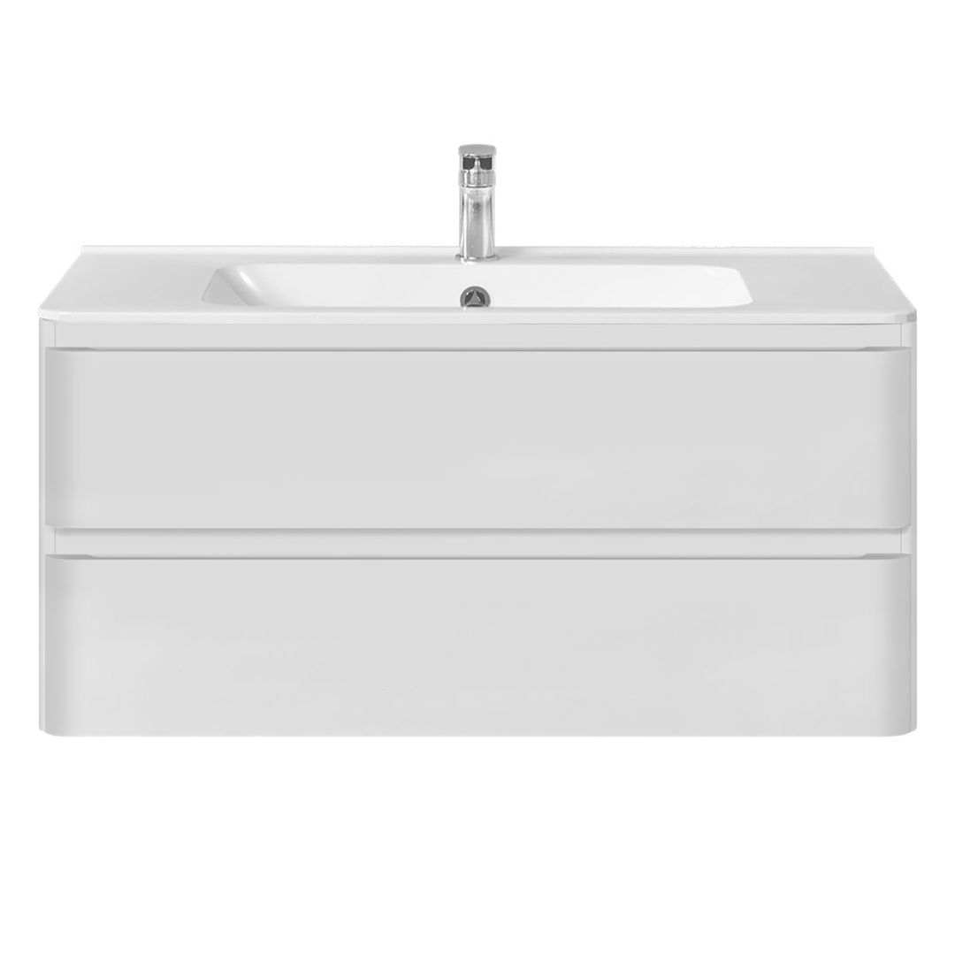 Приобрести vincea тумба подвесная vico 100 см, белая vmc-2v100gw;vcb-2vp100w