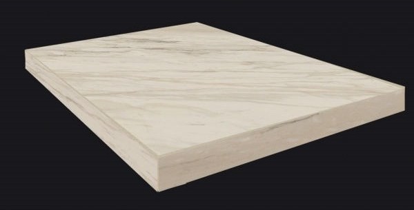 Приобрести ступень coliseumgres portofino белая 45см, угловая, правая, натуральная