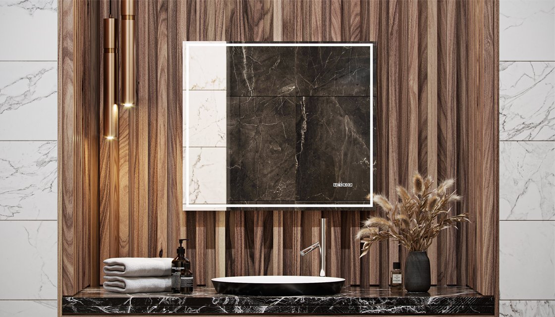 Приобрести зеркало velvex klaufs media 80 см c антизапотеванием, bluetooth, подсветка, сенсорное управление, zkkla.me.80.al