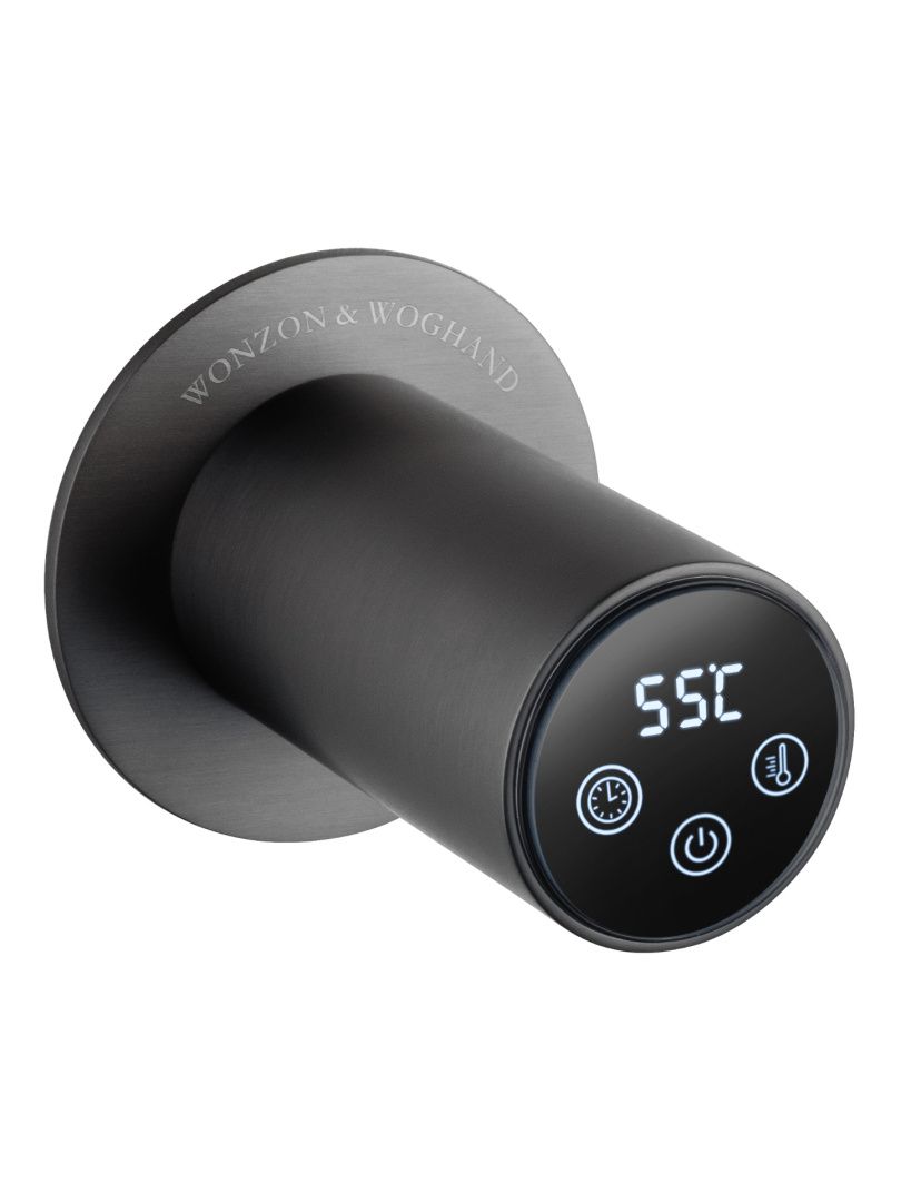 Приобрести полотенцесушитель электрический встраиваемый wonzon & woghand dortmund, темный графит (ww-a362-gm)