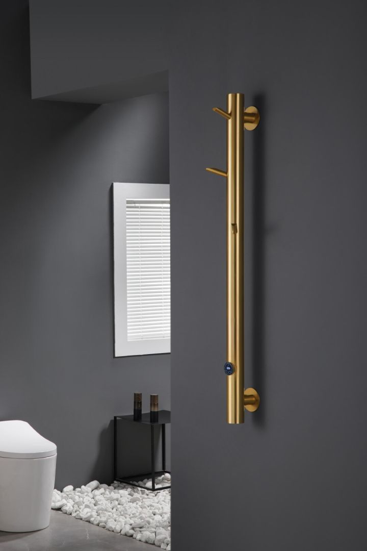 Приобрести boheme полотенцесушитель uno 23х150 см, электрический, бронза 724-br