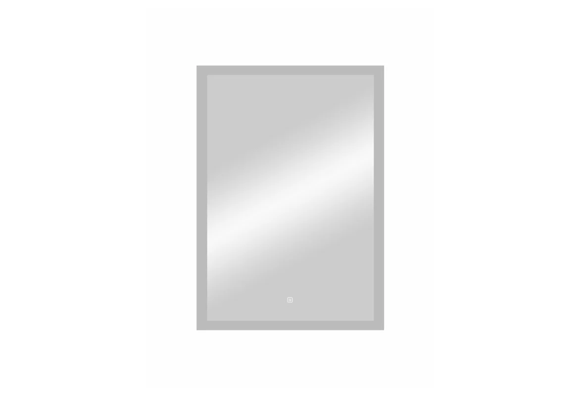 Приобрести continent зеркало с подсветкой sevilla 70х90 см, белое