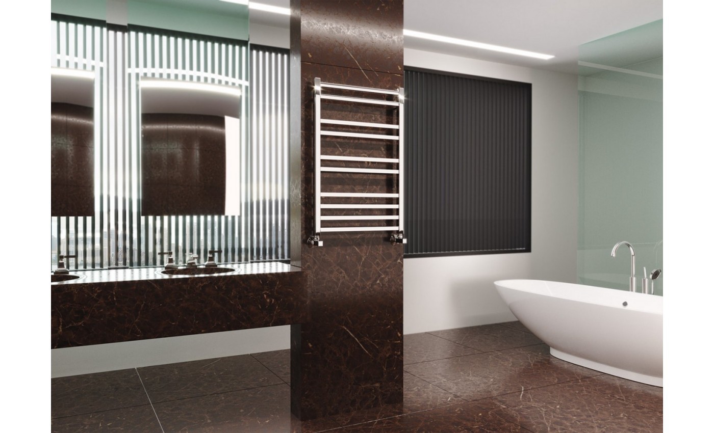 Приобрести lemark полотенцесушитель bellario п10 500x800 мм водяной, хром lm68810