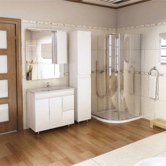 Приобрести mirsant тумба напольная next 100 см с раковиной more ут000086060