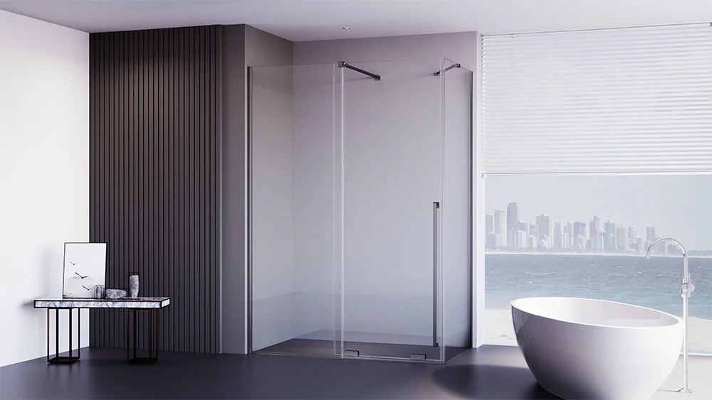 Приобрести veconi душевое ограждение premium trento 80х110 см, брашированный графит, прозрачное ptc50-sp-11080-gr-01-c4