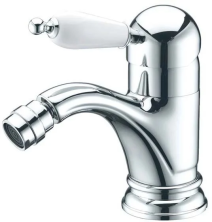 Boheme Смеситель для биде Tradizionale, хром\белый 264