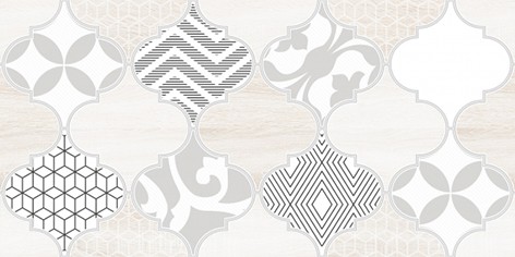 Приобрести декор настенный lb-ceramics мореска бежевый 2 1641-8626