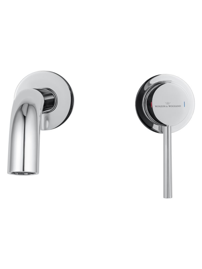 Приобрести смеситель для раковины встраиваемый wonzon & woghand stick, хром (ww-88869017-cr)