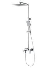 Душевая система WONZON & WOGHAND CUBE 2.0, Хром (WW-88047068-CR)