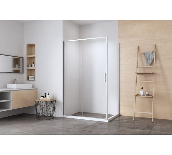 Приобрести aquanet душевая перегородка pleasure evo 900 ae65-f90-ct профиль хром, стекло прозрачное