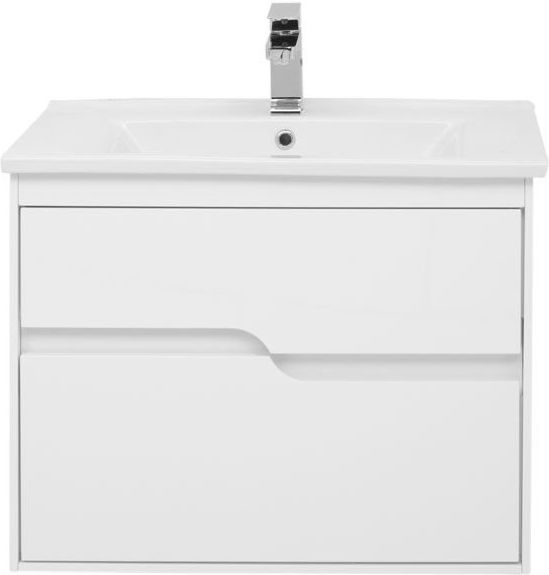 Приобрести aquanet тумба с раковиной модена 75 см, белая 00212662