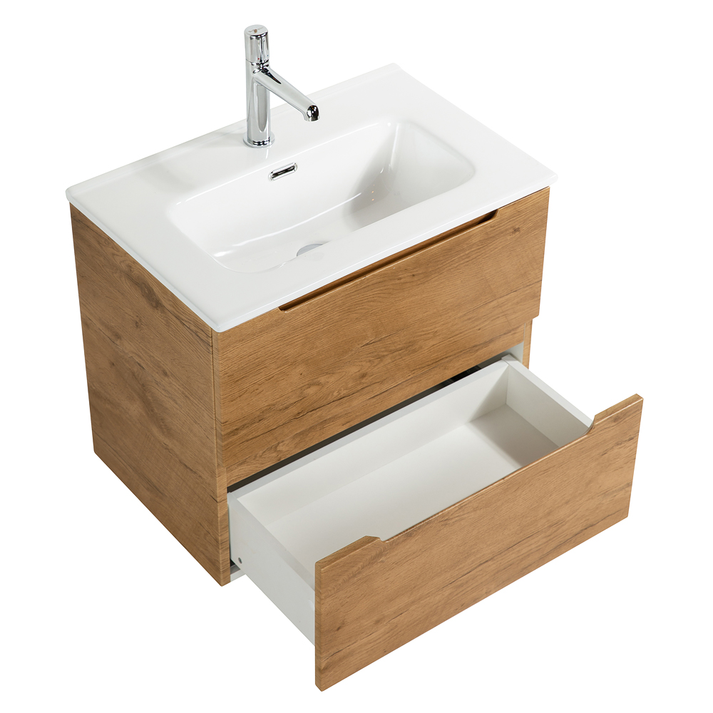 Приобрести belbagno тумба с раковиной etna 39 50 см, подвесная b rovere nature, белая раковина