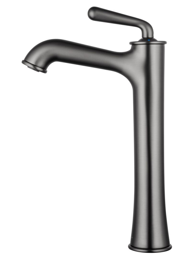 Приобрести смеситель для раковины высокий wonzon & woghand steam, темный графит (ww-88239008-bgm)