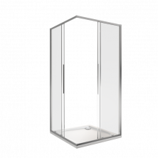 Bas Душевое ограждение IDEA CR 800х800х1950 мм, хром CR-80-C-CH