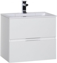 Aquanet Тумба с раковиной Алвита 60 см, белая