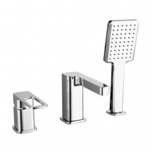 IDDIS Смеситель на борт ванны Slide, 3 -отверстия, хром SLISB30i07