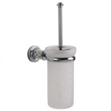 Boheme Ершик для унитаза Murano, хром\белый 10913-W-CR