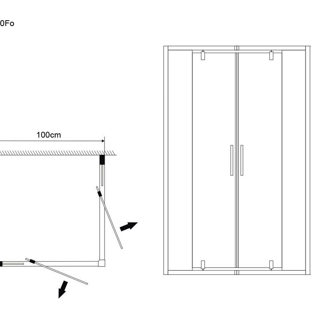 Приобрести grossman душевое ограждение forta 100х100 см, квадратное, хром\ прозрачное gr-1010fo