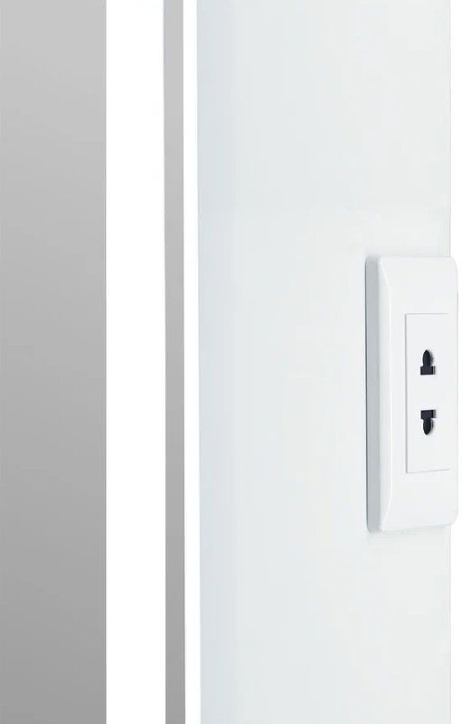 Приобрести continent зеркало шкаф с подсветкой allure 60х80 см, сенсорный включатель, левосторонее, белое