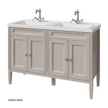 Caprigo Тумба с раковиной ALBION CONCEPT 125 см, серая