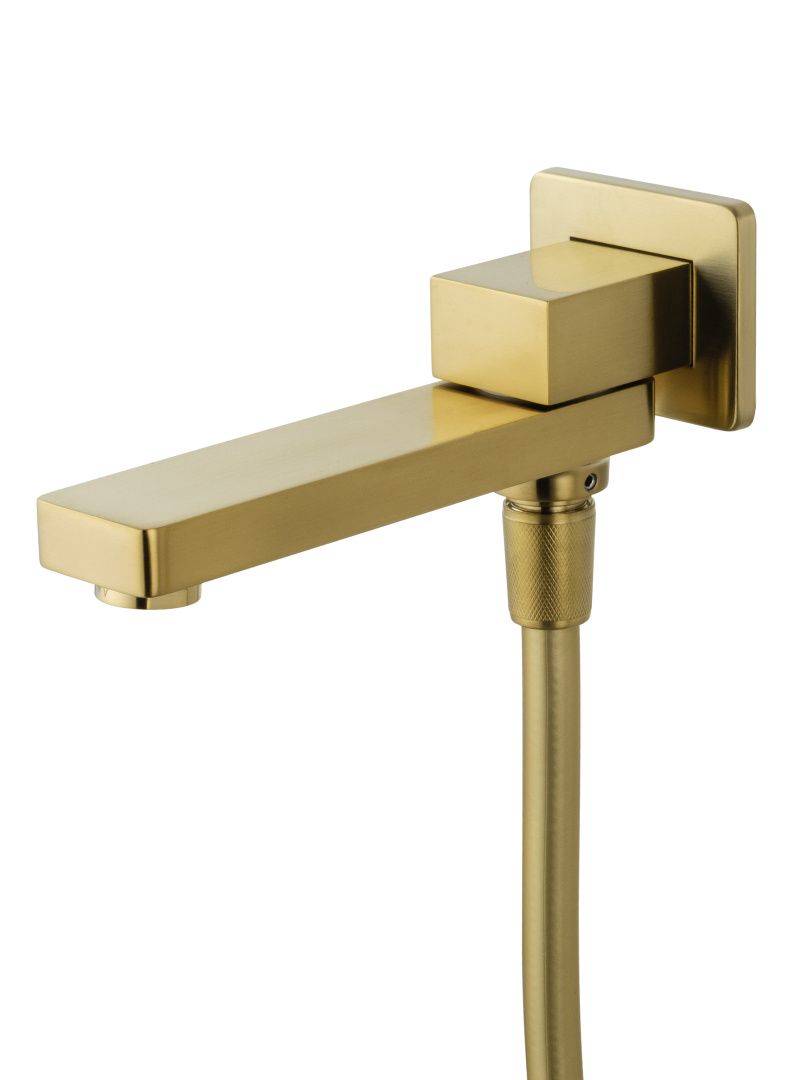 Приобрести душевая система встраиваемая wonzon & woghand edge, брашированное золото (ww-88939003-bg)