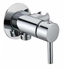 CEZARES Смеситель для душа и гигиенического душа со штуцером с держателем CZR-DA1-01