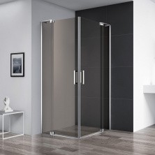 CEZARES Душевое ограждение SLIDER 100х110см SLIDER-A-2-100/110-BR-Cr