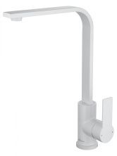 Смеситель для кухни WONZON & WOGHAND, Белый матовый (WW-AE4550-MW)