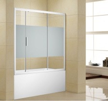 Aquanet Шторка для ванны Practic , прозрачное стекло AE10-B-170H150U-CP