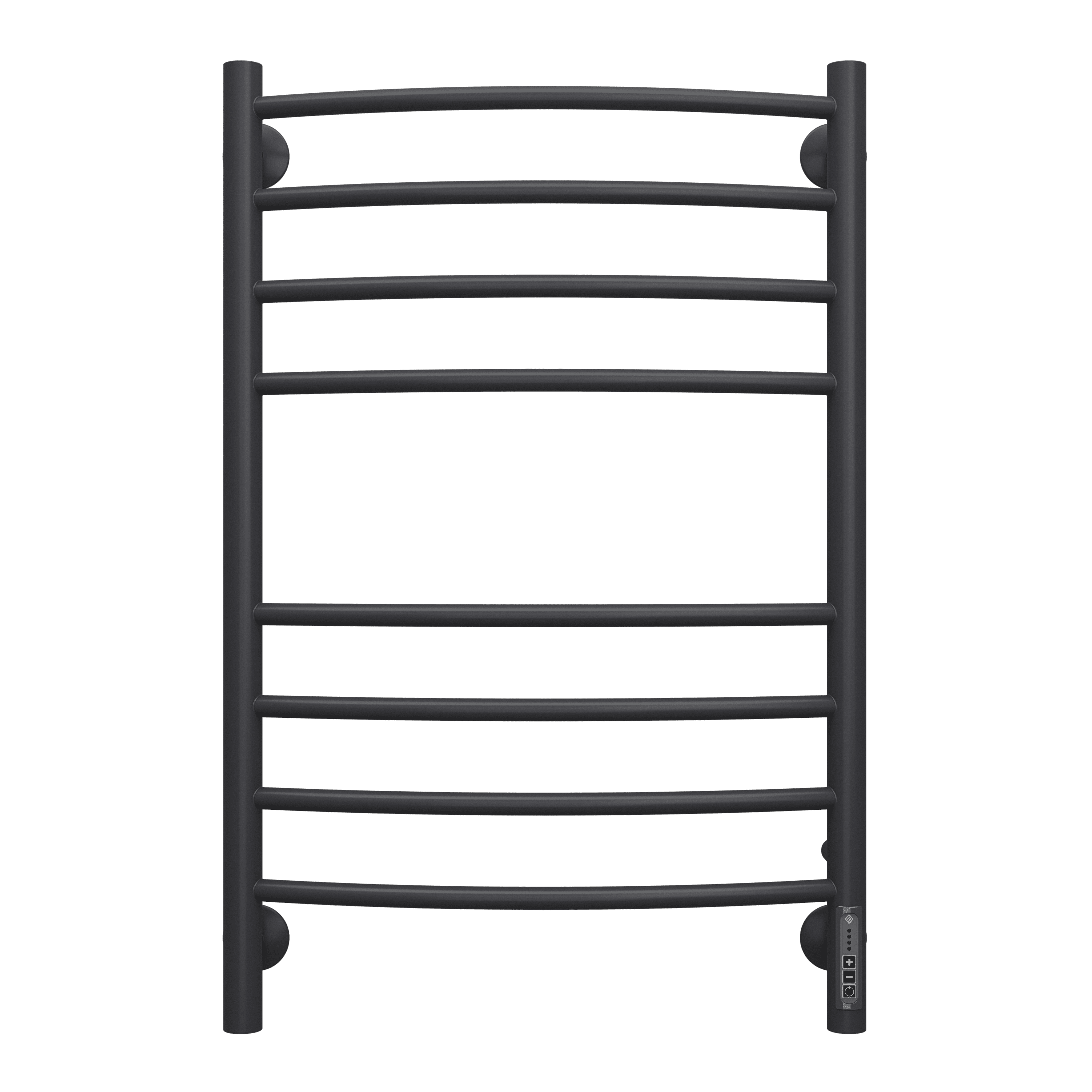 Приобрести полотенцесушитель 500х800 мм электрический terminus классик п8, кс 9005, черный матовый 4670078527608