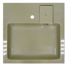 Azario Раковина над стиральной машиной Monako 60х60 см, бежевая CS00079880