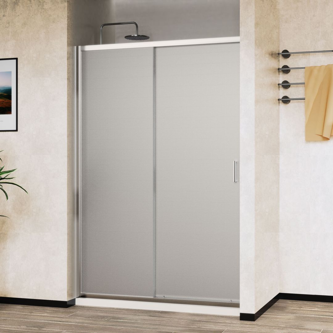 Приобрести vincea душевая дверь city 120 см, текстурное, хром vds-5ct120mt