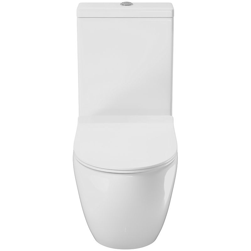 Приобрести grossman унитаз моноблок style с крышкой дюропласт, микролифт, белый gr-4496s