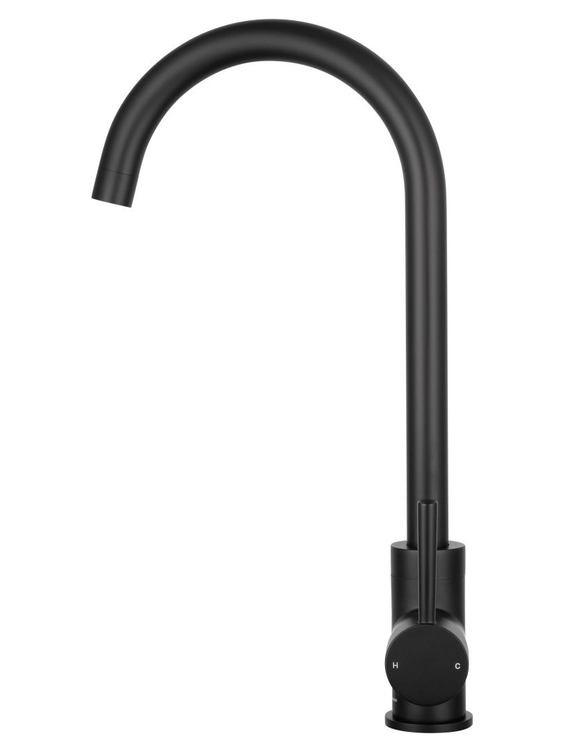 Приобрести смеситель для кухни wonzon & woghand, черный матовый (ww-a21102-mb)