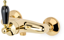 Boheme Смеситель для душа Vogue, золото\черный 214-BLC