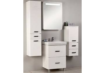 Приобрести тумба напольная с раковиной акватон америна 60н см 1a169201am010, 1wh302082, белый