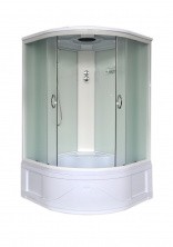 Душевая кабина Loranto CS-1200 Hi F, 120*120*215, выс. матовая, стекло 4мм, поддон 43 см