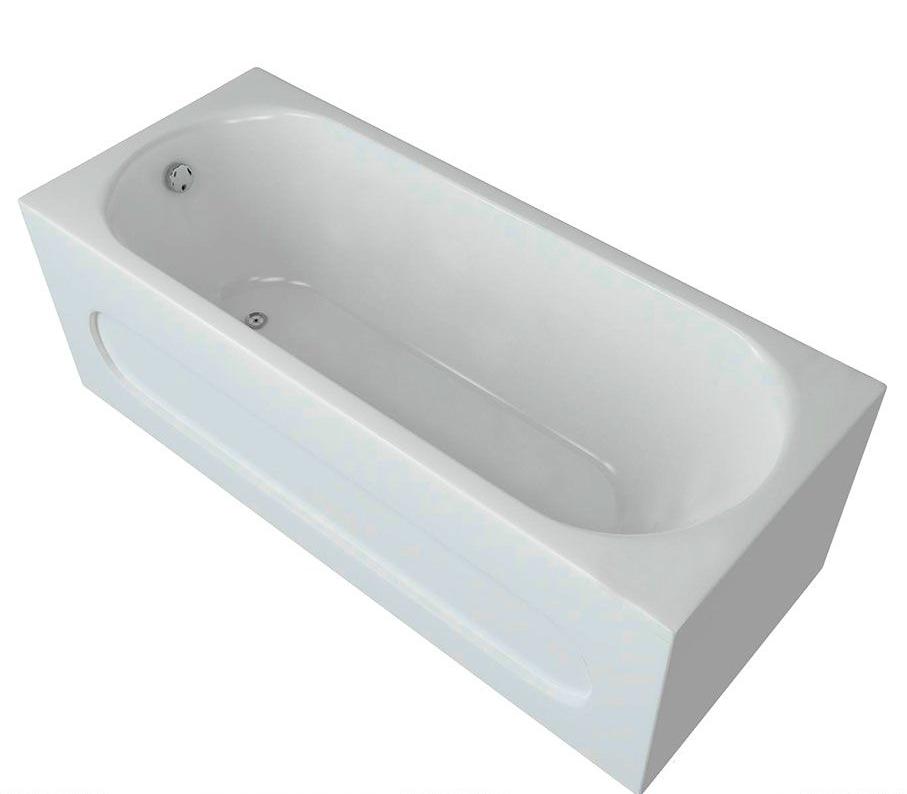 Приобрести акриловая ванна aquatek оберон 170x70 см