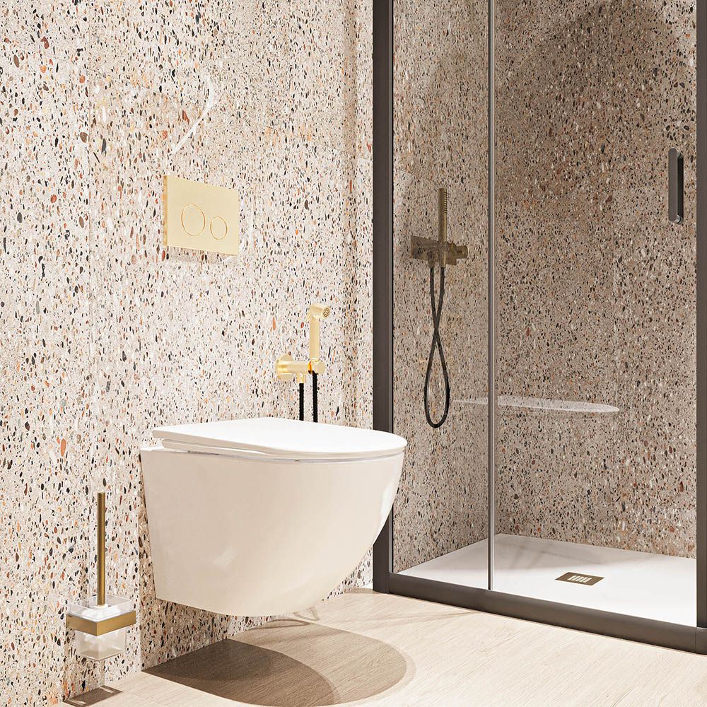 Приобрести veconi унитаз подвесной moro белый vmo-48t