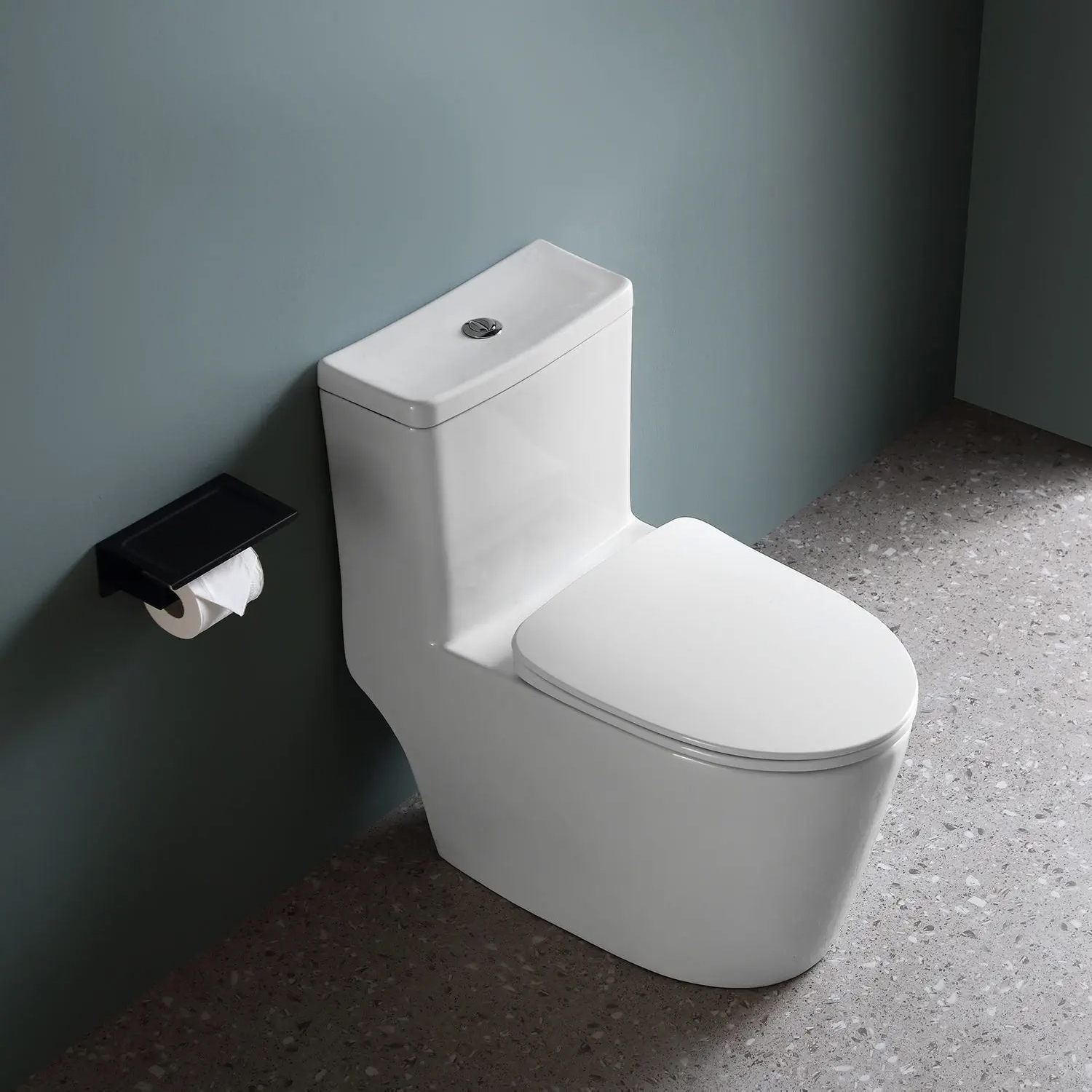 Приобрести comforty унитаз компакт, моноблок cf3c6327p, тонкое сиденье дюропласт с микролифтом, белый глянец